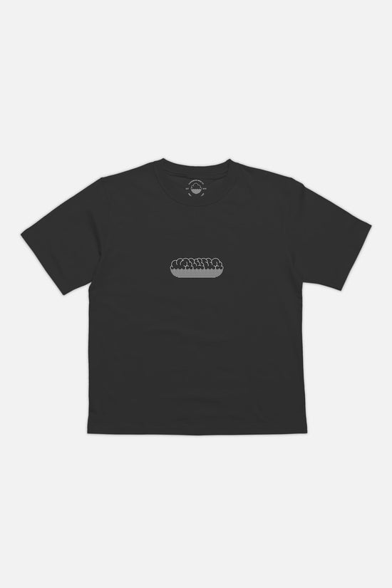 Cloudwater x WAWWA Heavyweight Black Organic Cotton T-Shirt